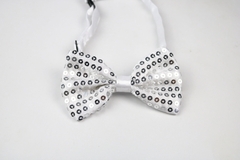 Nơ Đeo Cổ Nam Họa Tiết X33 Trắng