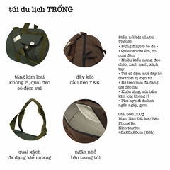 Túi du lịch TRỐNG 65:35