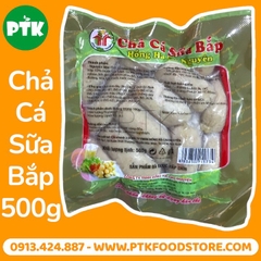 Chả cá sữa bắp - đóng gói 500g