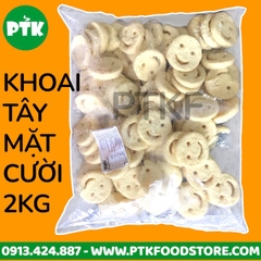 KHOAI TÂY CHIÊN MẶT CƯỜI ĐÔNG LẠNH , 2KG X 5 GÓI/ THÙNG