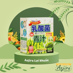 Bột mầm lúa mạch Aojiru lợi khuẩn acid lactic - Hộp 72G (24 góix3g)