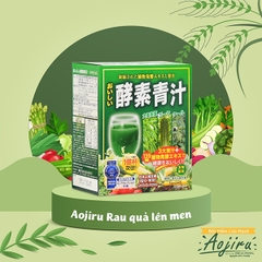 Bột mầm lúa mạch Aojiru rau quả lên men 72gr - Hộp 72G (24 góix3g)