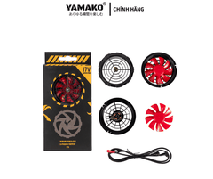 BỘ ÁO ĐIỀU HÒA YAMAKO HERO LIGHT 18V- 20.000 MAH - ROYAL AIR