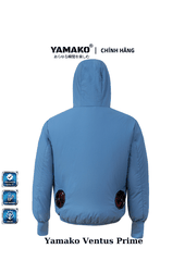 BỘ ÁO ĐIỀU HÒA YAMAKO HERO LIGHT 18V-20.000 MAH - VENTUS PRIME