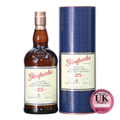 Rượu whisky đơn Scotland Glenfarclas 25 năm UK Market