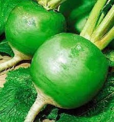 Hạt giống củ cải xanh ruột đỏ - Gói 2gram