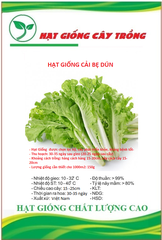 Hạt Giống Rau Cải Bẹ Dún