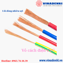 Dây đơn mềm Vcm 2.5mm
