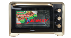 Lò nướng Sanaky VH-809N2D lò nướng sanaky 80L Vỏ inox