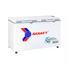 Tủ đông Sanaky VH-6699HY4K, công nghệ inverter 530 lít nắp kính cường lực