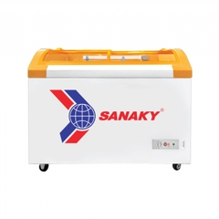 Tủ đông Sanaky VH-3899KB, 280 lít, nắp kính lùa, dàn đồng