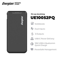 Sạc dự phòng Energizer 10000mAh UE10052PQ