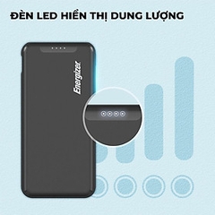 Sạc dự phòng Energizer 10000mAh UE10052PQ