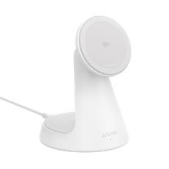 Đế sạc Anker Maggo đứng 1C 15W 2 trong 1 kèm cáp Type-C