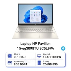 Laptop HP Pavilion 15 eg3098TU i3 1315U/8GB/256GB/Win11