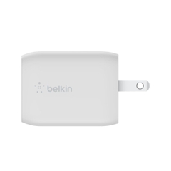 Adapter sạc nhanh 2 cổng Belkin 65W USB-C GaN (BoostCharge Pro)
