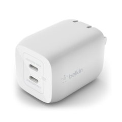 Adapter sạc nhanh 2 cổng Belkin 65W USB-C GaN (BoostCharge Pro)