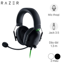 Tai nghe chụp tai gaming Razer BlackShark V2 X | Driver 50mm, Mic HyperClear