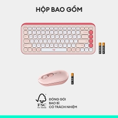 Combo bàn phím và chuột Logitech POP ICON COMBO