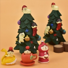 Mèo Noel giáng sinh decor