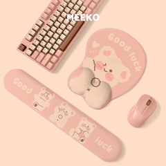 Combo lót chuột kèm kê tay Mezy Mouse