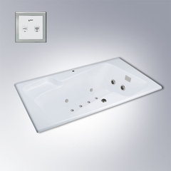 Bồn tắm massage Inax MSBV-1700B/BW1