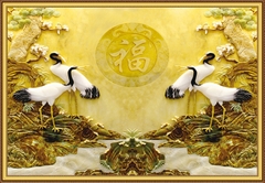 Gạch tranh trang trí cao cấp kim tinh Tasa 6860