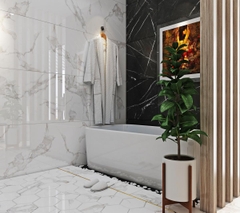 Gạch cao cấp có chức năng diệt khuẩn BELLISSIMO - BL126M13 kích thước 60X120 cm