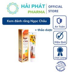 Kem Đánh Răng Dược Liệu Ngọc Châu 100G