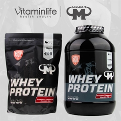 Bột Whey Protein hương dâu phô mai và chocolate chips Mammut Nutrition - Túi zip 1000g