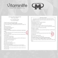 Bột Whey Protein hương kem vanilla Mammut Nutrition - Túi zip 1000g