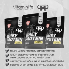 Bột Whey Protein hương kem vanilla Mammut Nutrition - Túi zip 1000g