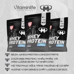 Bột Whey Protein hương dừa và chocolate trắng Mammut Nutrition - Túi zip 1000g