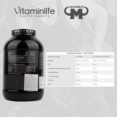 Bột Whey Protein hương vị cà phê đá Mammut Nutrition 3000g