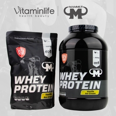 Bột Whey Protein hương kem vanilla Mammut Nutrition - Túi zip 1000g