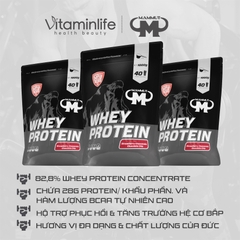 Bột Whey Protein hương dâu phô mai và chocolate chips Mammut Nutrition - Túi zip 1000g