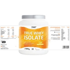 Bột True Whey Isolate vị Chuối TNT Thùng 1000g