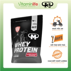 Bột Whey Protein hương dâu phô mai và chocolate chips Mammut Nutrition - Túi zip 1000g