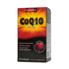 Pharmekal CoQ10 30mg - Hỗ Trợ Sức Khỏe Tim Mạch