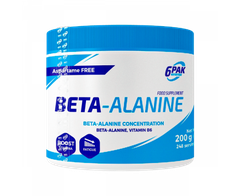 6PAK BETA ALANINE 200G (DATE T7/2025)