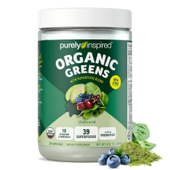 Bột rau xanh hữu cơ Purely Inspired Organic Greens (DATE T11/2025)