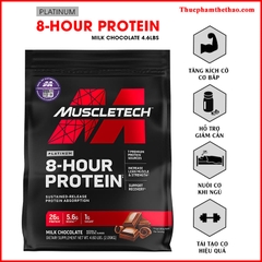 MUSCLETECH PLATINUM 8-HOUR PROTEIN (CASEIN) 4.6LBS