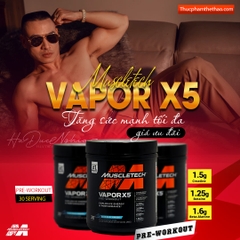 MUSCLETECH VAPOR X5 PRE-WORKOUT (30 Servings)