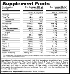 HULK Clean Mass Gainer 10lbs (4.54kg)