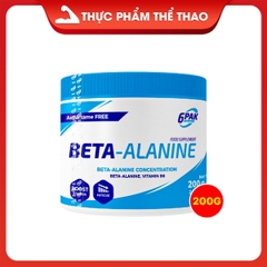 6PAK BETA ALANINE 200G (DATE T7/2025)
