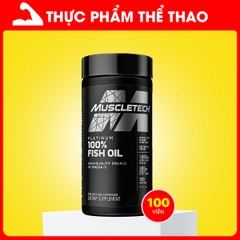 MUSCLETECH PLATINUM FISH OIL (100v)