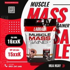 MUSCLE MASS GAINER (12lbs) - LABRADA