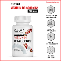 Ostrovit VITAMIN D3 4000 + K2 (100 viên)