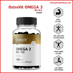 Ostrovit OMEGA 3 D3 K2MK7 (90 & 180 viên)