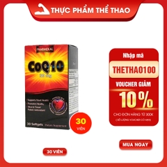 Pharmekal CoQ10 30mg - Hỗ Trợ Sức Khỏe Tim Mạch